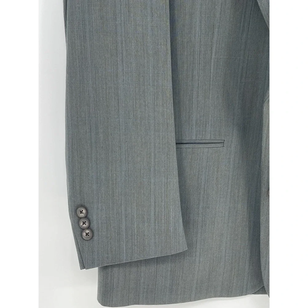 Henry Grethel Men's Wool Blend Blazer Gray‎ 38R Bag 2